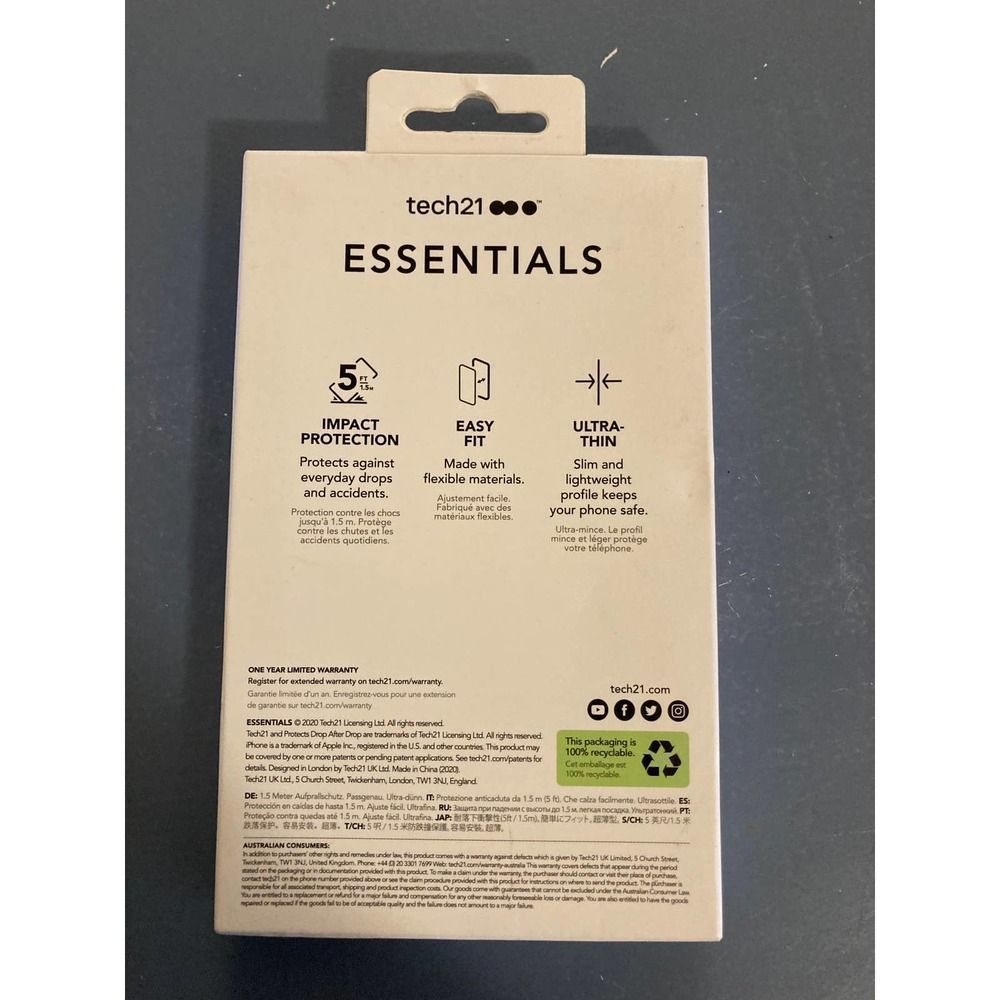 NWT!  iPhone 12/12 Pro clear case! - Picture 2 of 2